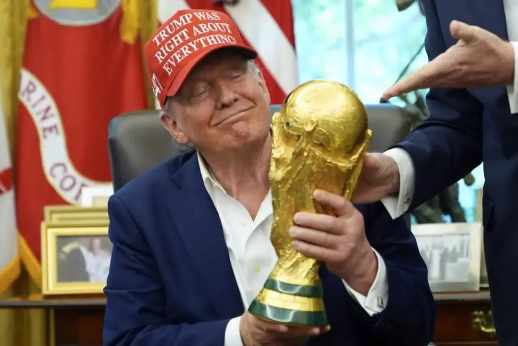 Trump podría entregar el trofeo al campeón del Mundial 2026 ante millones de espectadores