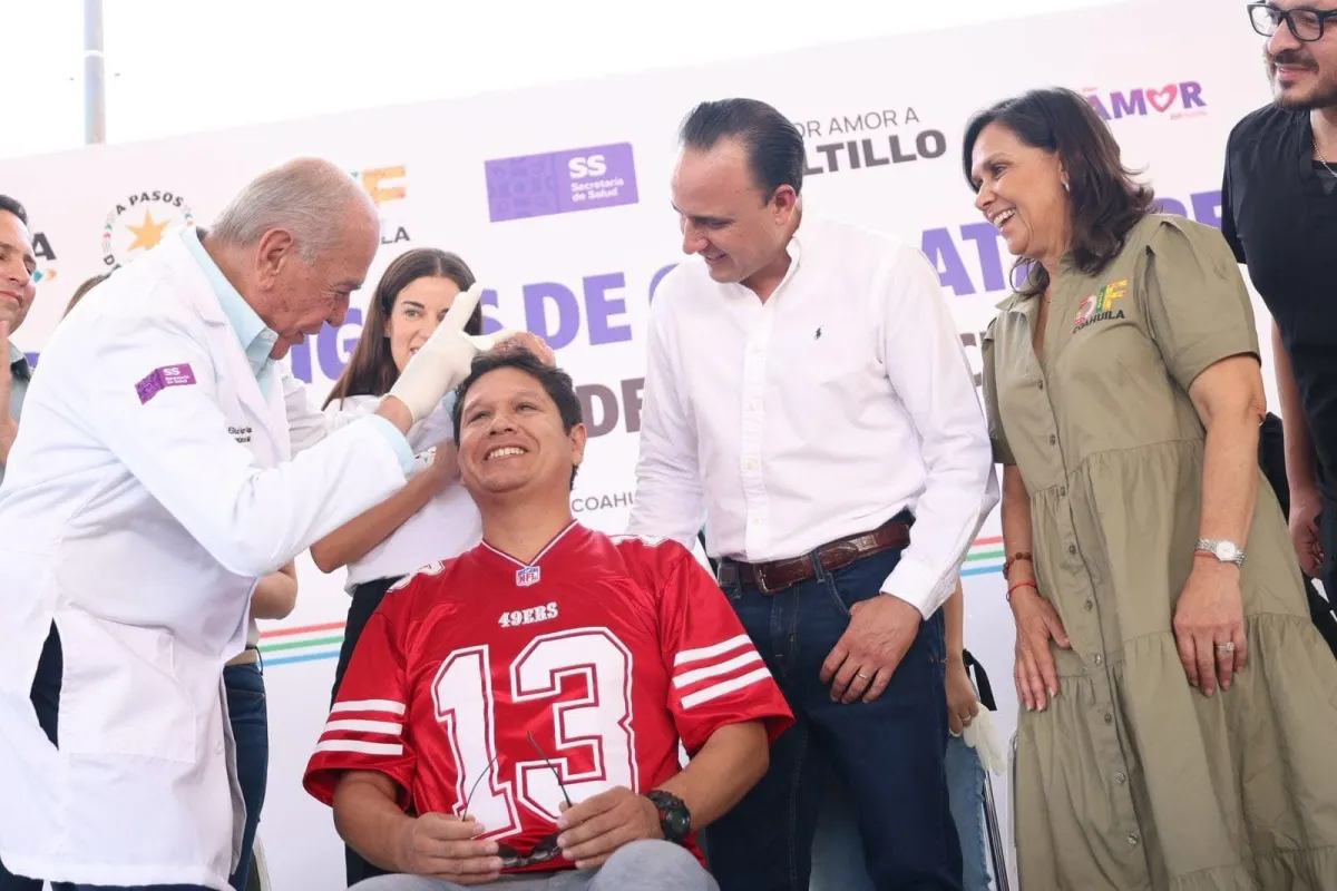 Avanza con éxito programa de operaciones de cataratas en Coahuila
