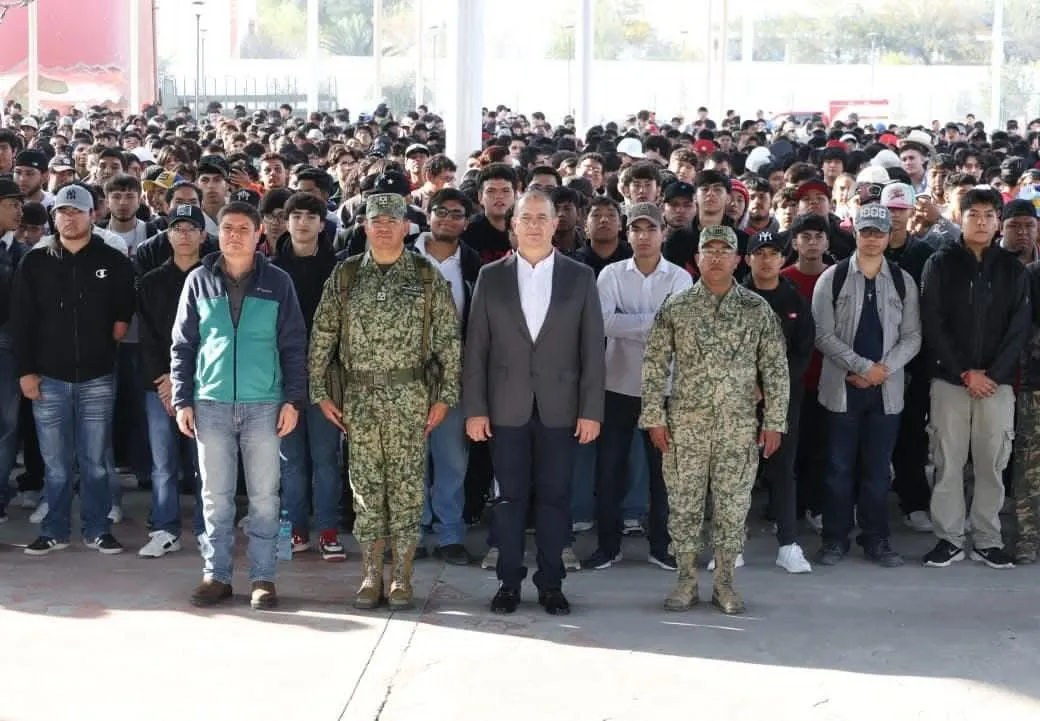 Realizan Sorteo del Servicio Militar Nacional para jóvenes Clase 2007 y remisos en Saltillo