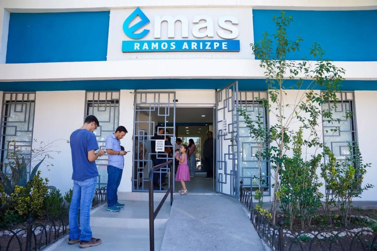 Llaman en Ramos Arizpe a aprovechar el pago anual del agua 2026 en EMAS