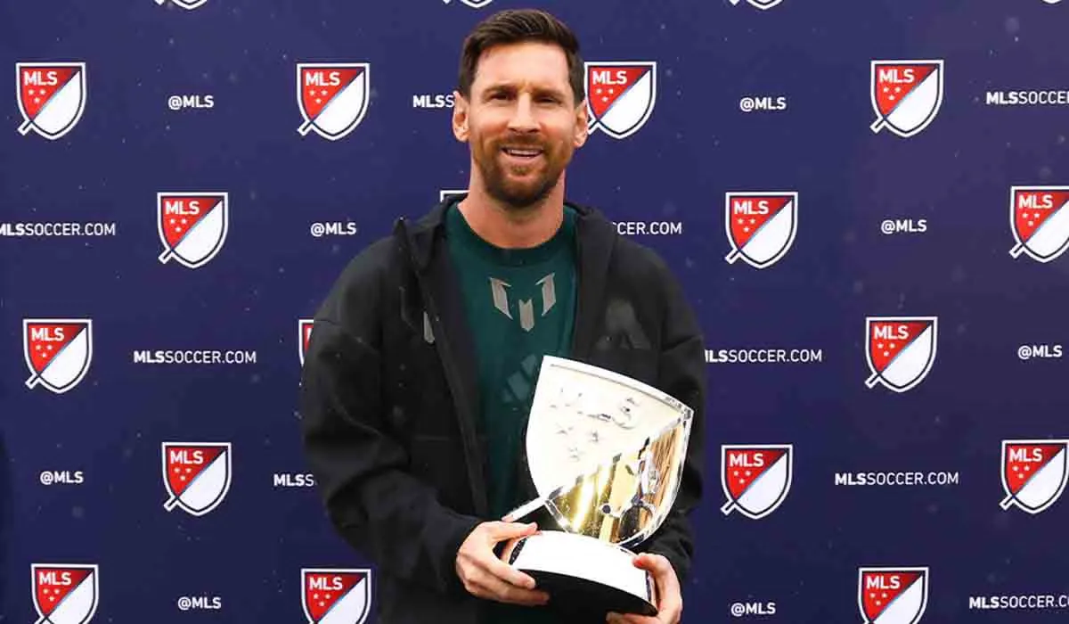 Lionel Messi hace historia al ganar por segundo año consecutivo el MVP de la MLS