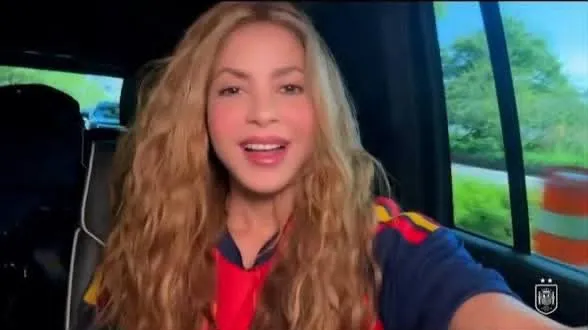 Shakira felicita a España por el Mundial y bromea: “Dicen que soy el talismán”