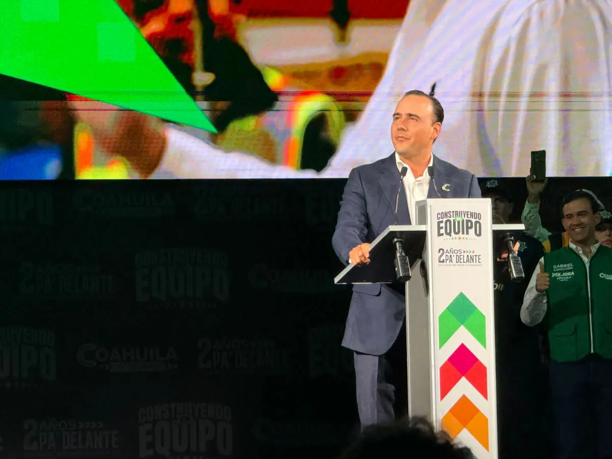 Manolo Jiménez rinde su Segundo Informe de Gobierno en Torreón con avances en seguridad, desarrollo social y competitividad