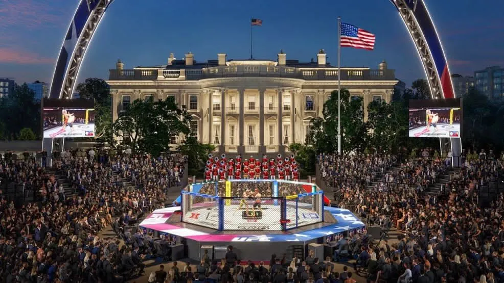 Trump levantará estadio de UFC en la Casa Blanca para pelea de Ilia Topuria ante 5 mil invitados