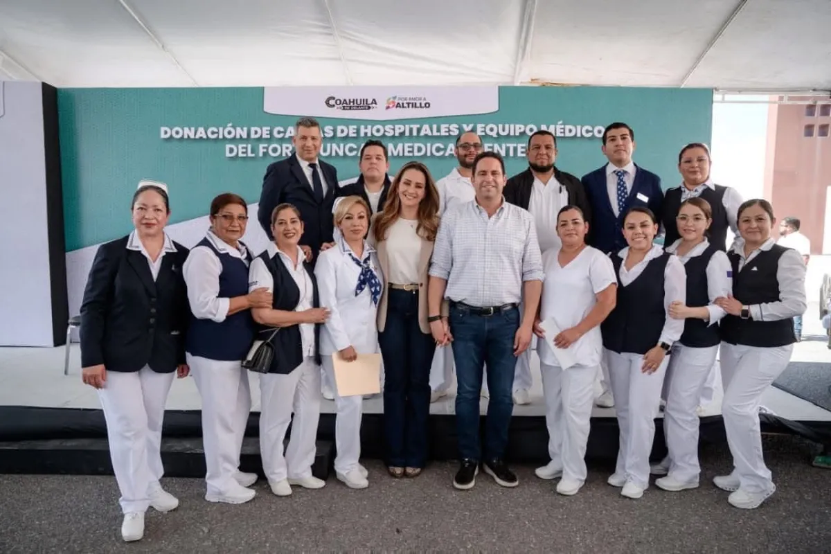 Donación internacional refuerza atención médica en Hospital General de Saltillo