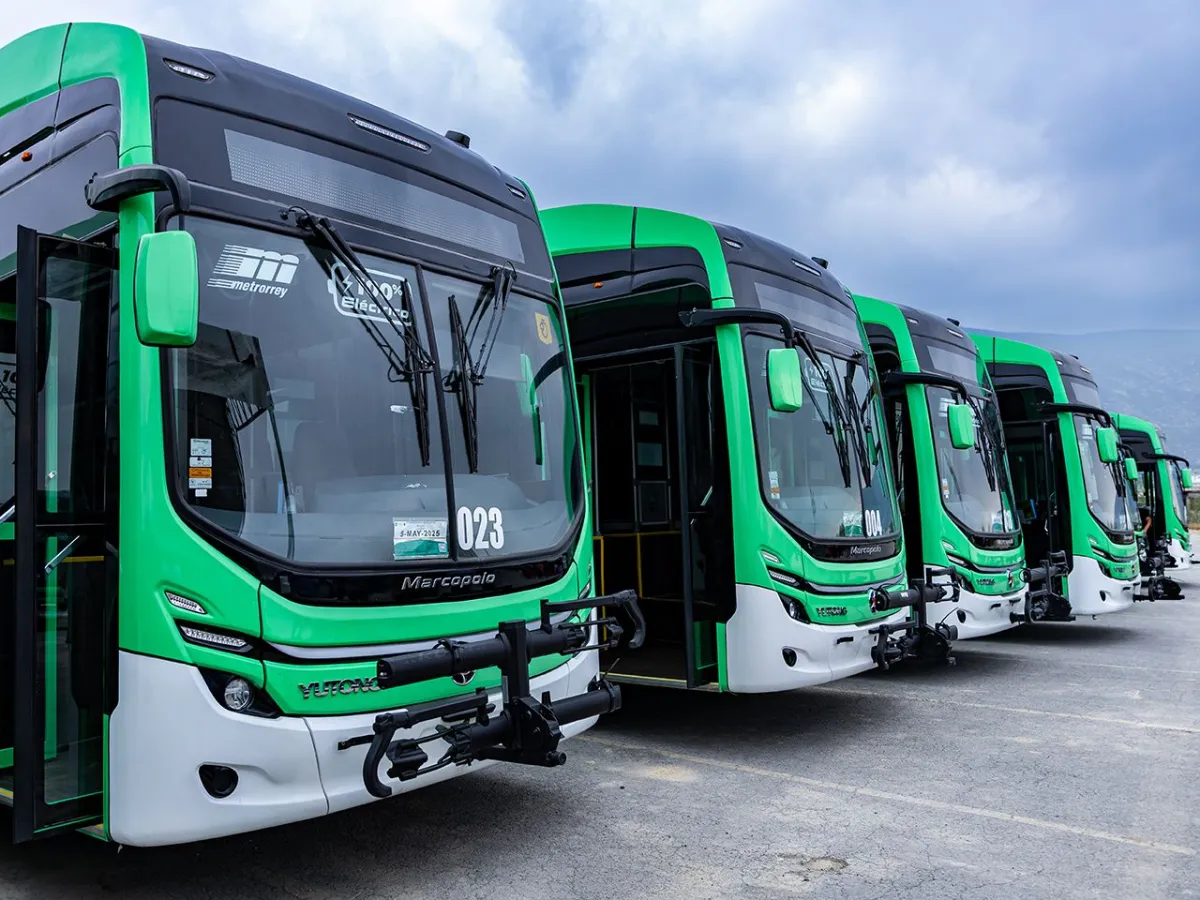 Arranca operación de unidades de transmetro 100% eléctricas en San Bernabé