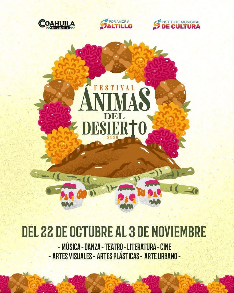 Festival Ánimas del Desierto busca reunir a las familias de Saltillo