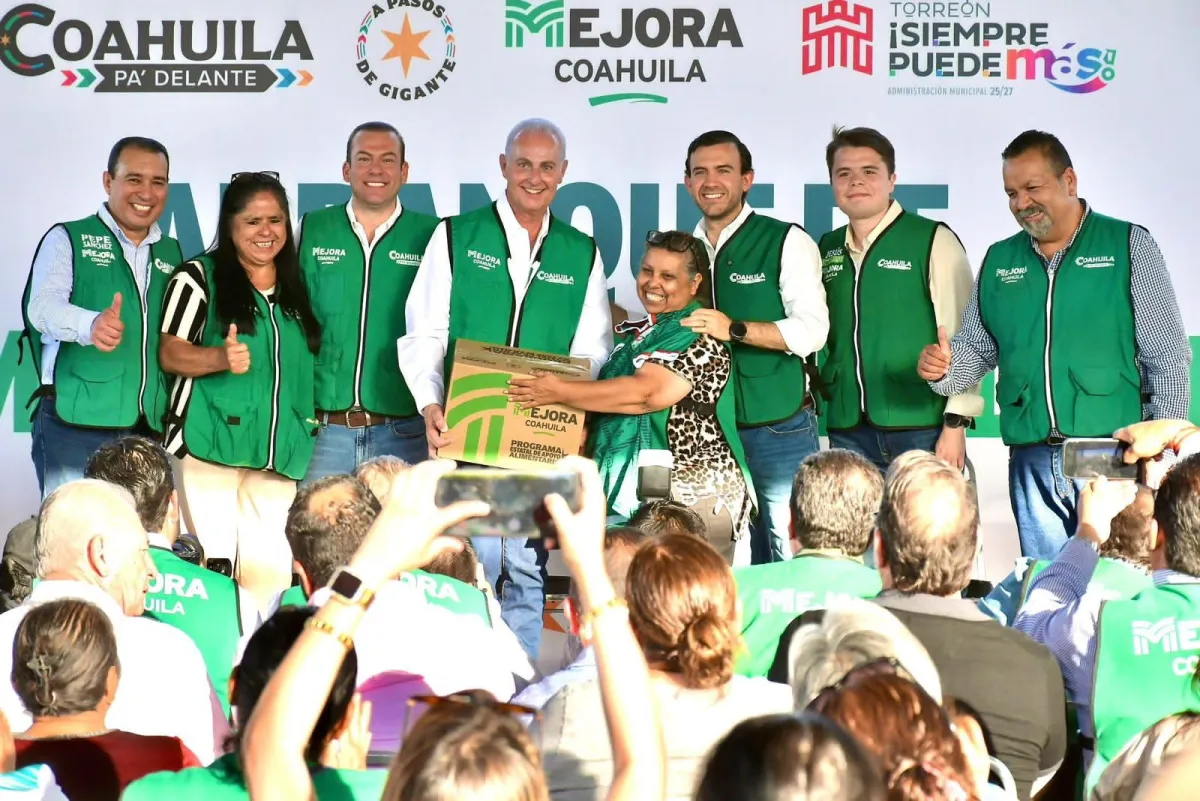 Arranca en Torreón programa “Despensón”; buscan apoyar a 500 mil familias en Coahuila