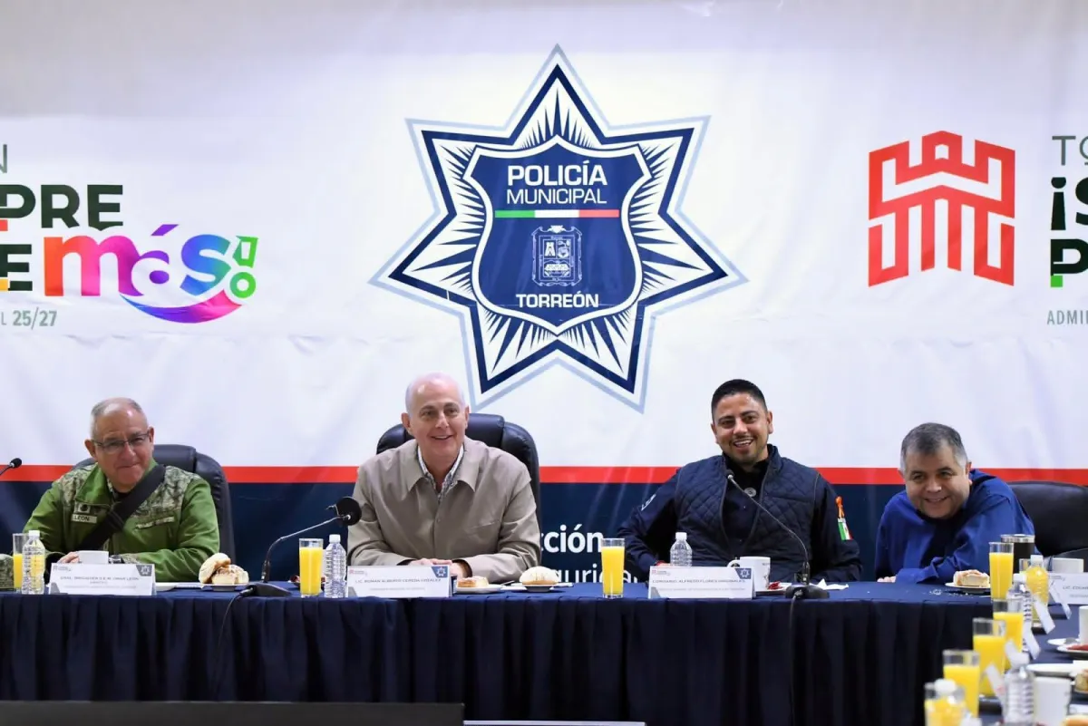 Refuerzan coordinación para mantener a Torreón entre los municipios más seguros