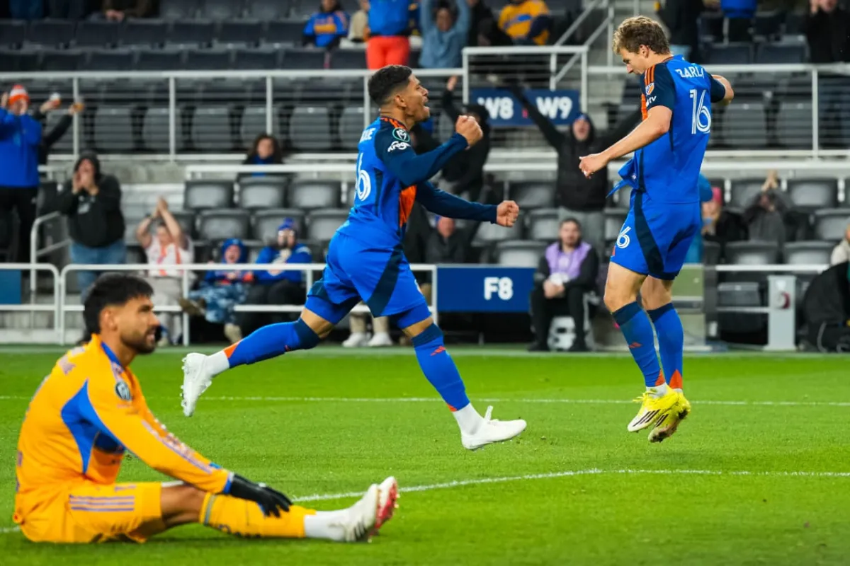 Tigres es exhibido en la ida de 8vos de final de la Concachampions ante Cincinnati FC