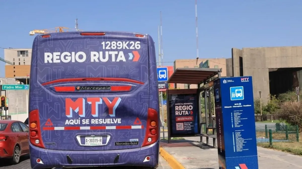 La nueva Regio aruta facilitará acceso a transporte en Monterrey