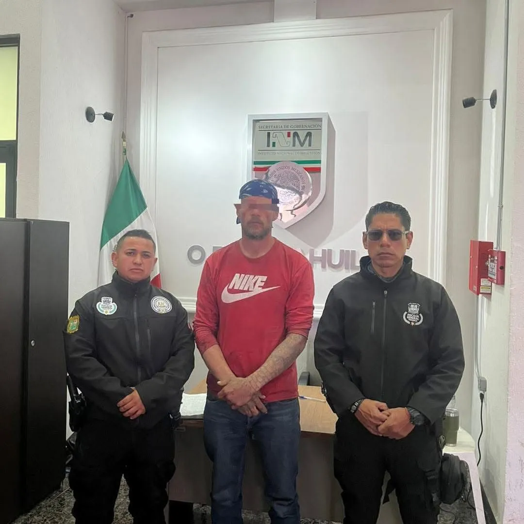 Capturan en Saltillo a estadounidense buscado en Florida