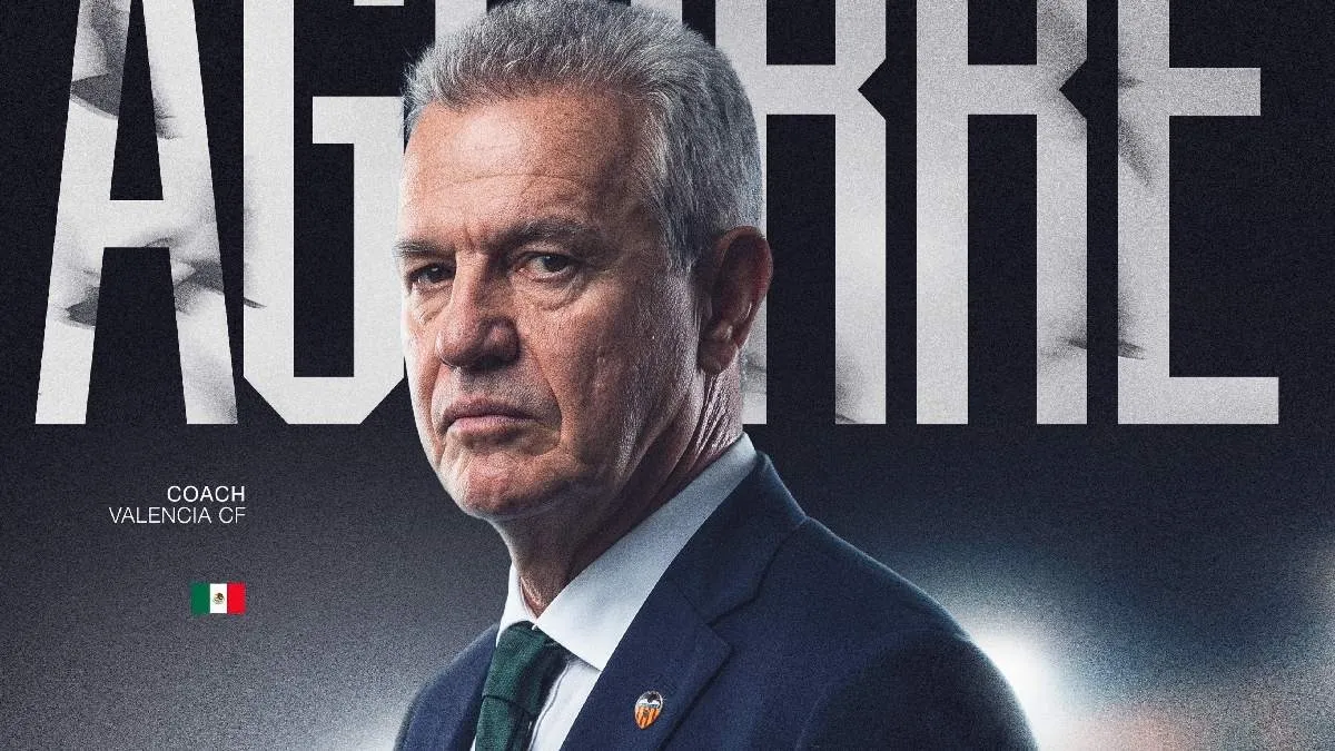 El Valencia anuncia oficialmente a Javier Aguirre como su nuevo entrenador