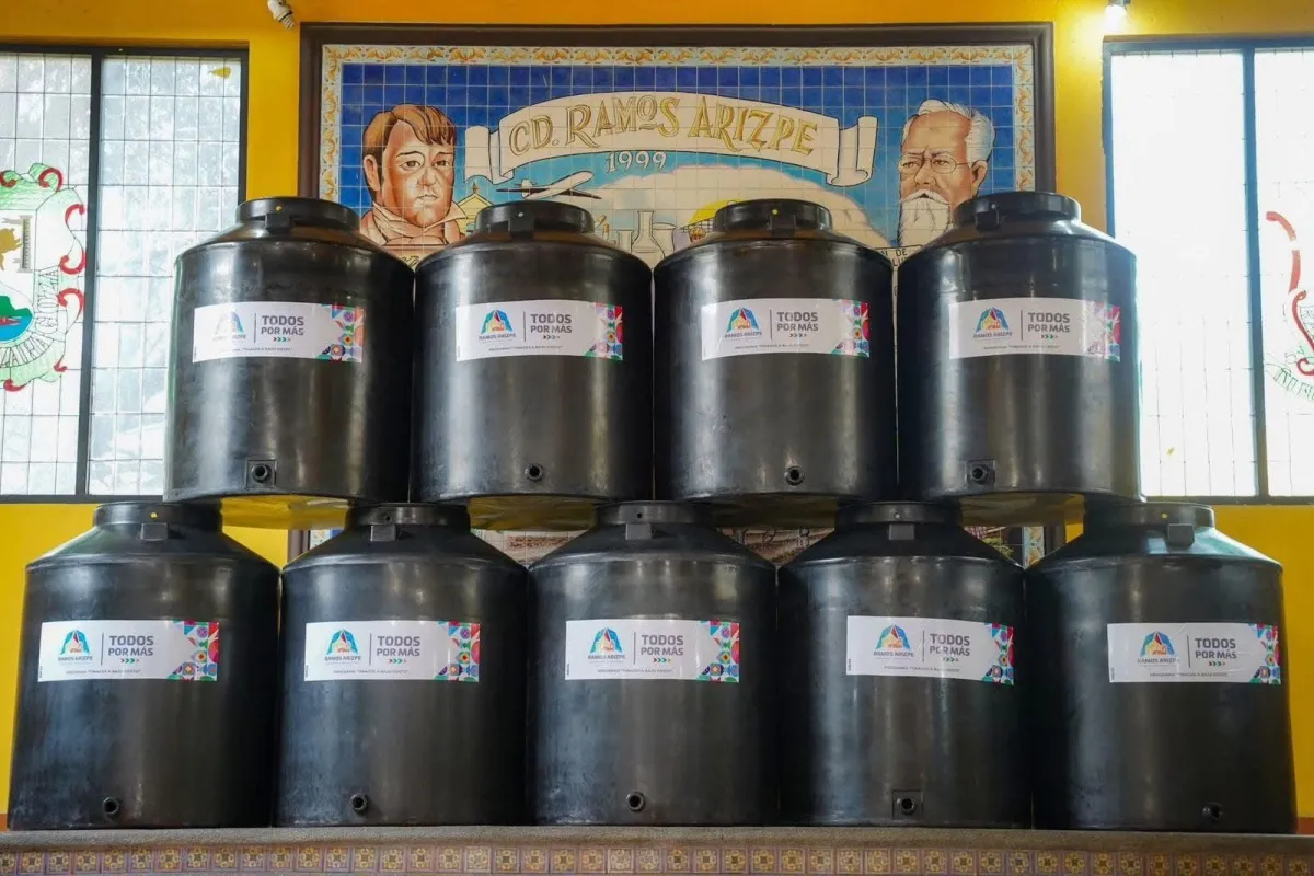 Avanza con éxito el programa “Tinacos Para Todos” en Ramos Arizpe