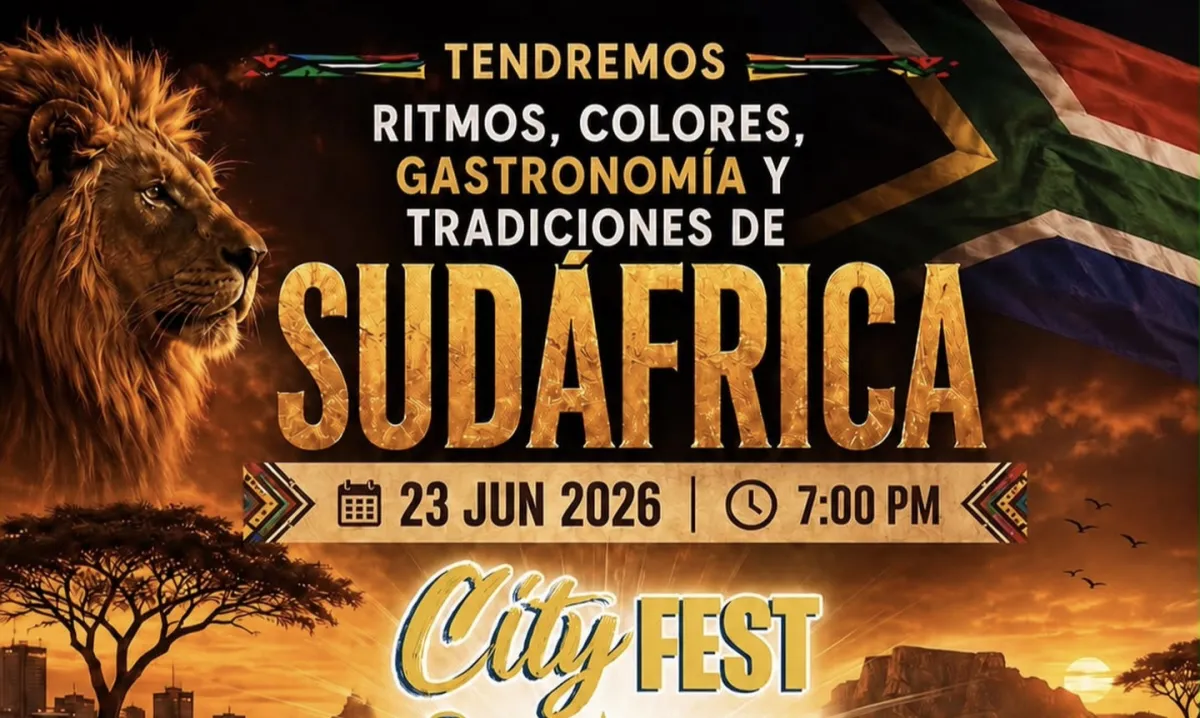 City Fest invita a disfrutar una noche de cultura y tradiciones de Sudáfrica en San Pedro