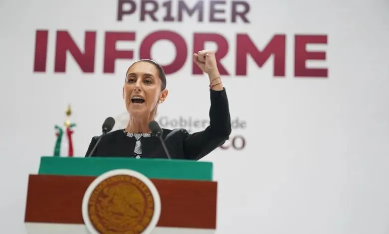 Sheinbaum rinde su primer informe y reafirma que “primero son los pobres”