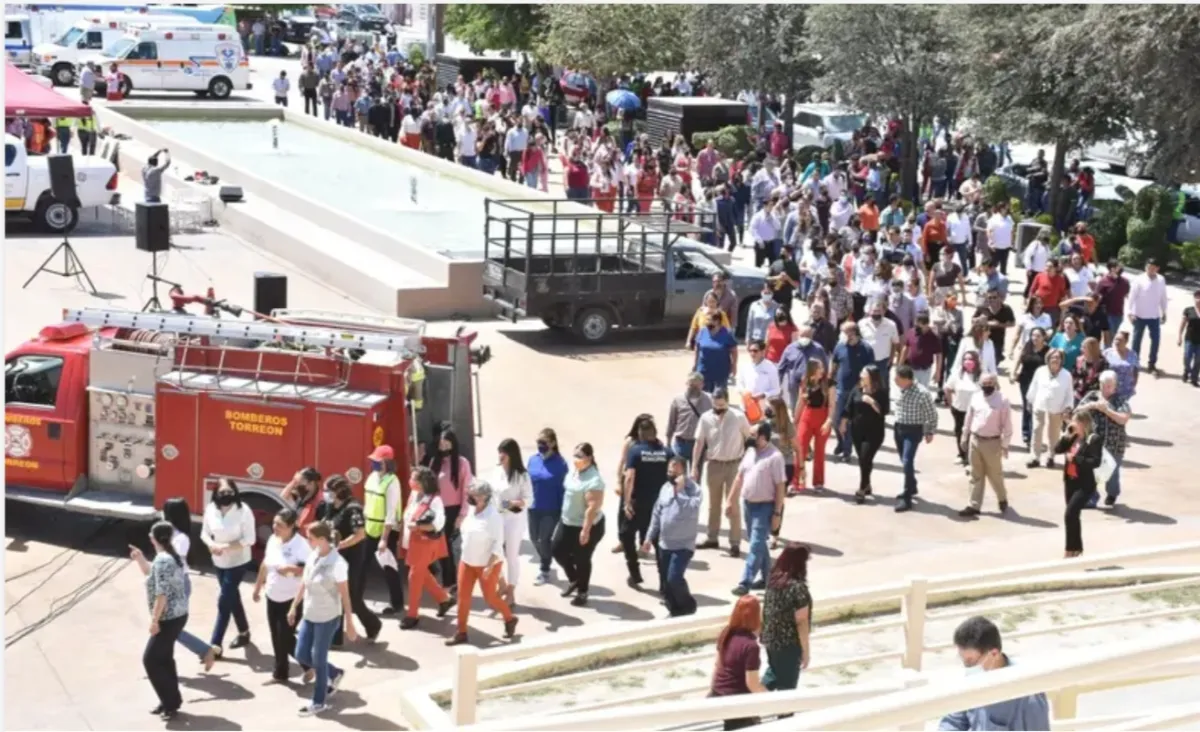 Torreón participará en el Primer Simulacro Nacional para fortalecer la cultura de la prevención