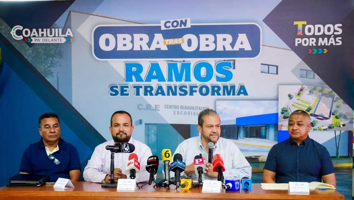 Presenta Tomás Gutiérrez el programa “Con Obra Tras Obra, Ramos se Transforma”