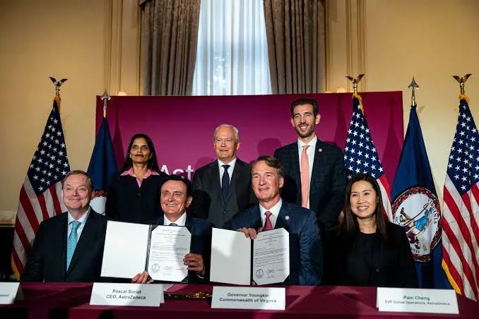 Estados Unidos anuncia inversión de 50 mil mdd de AstraZeneca en el país.