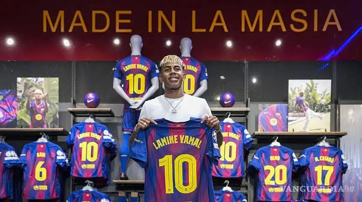 Lamine Yamal hereda el mítico número 10 del Barcelona