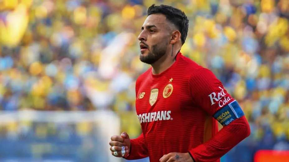 Toluca confirma baja de Alexis Vega; estará fuera de cuatro a seis semanas