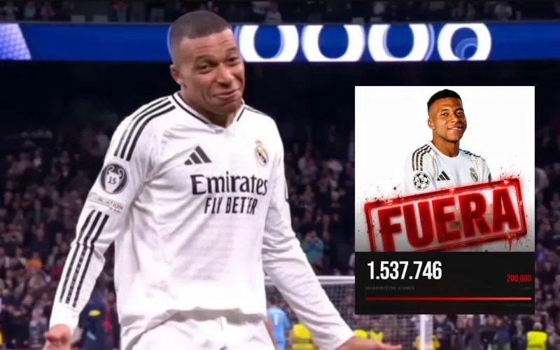 Mbappé Out” explota en redes: campaña contra el francés supera 42 millones de firmas tras vacaciones con Ester Expósito