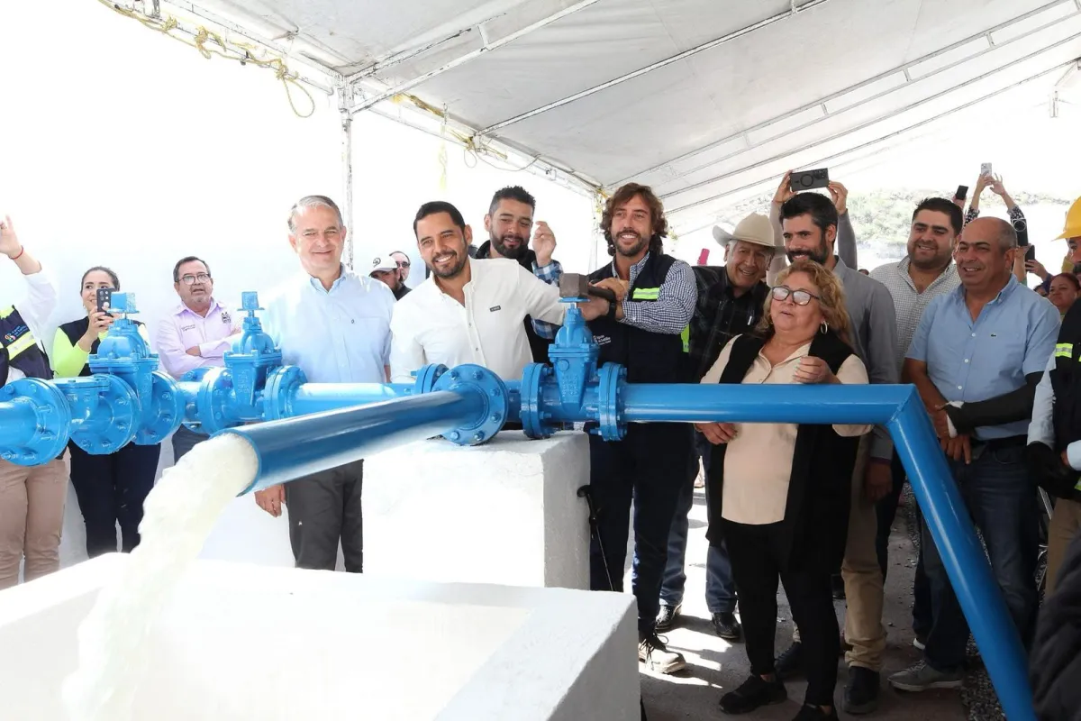 Arranca Saltillo operación de nuevo pozo para garantizar abasto de agua a más de 7 mil habitantes
