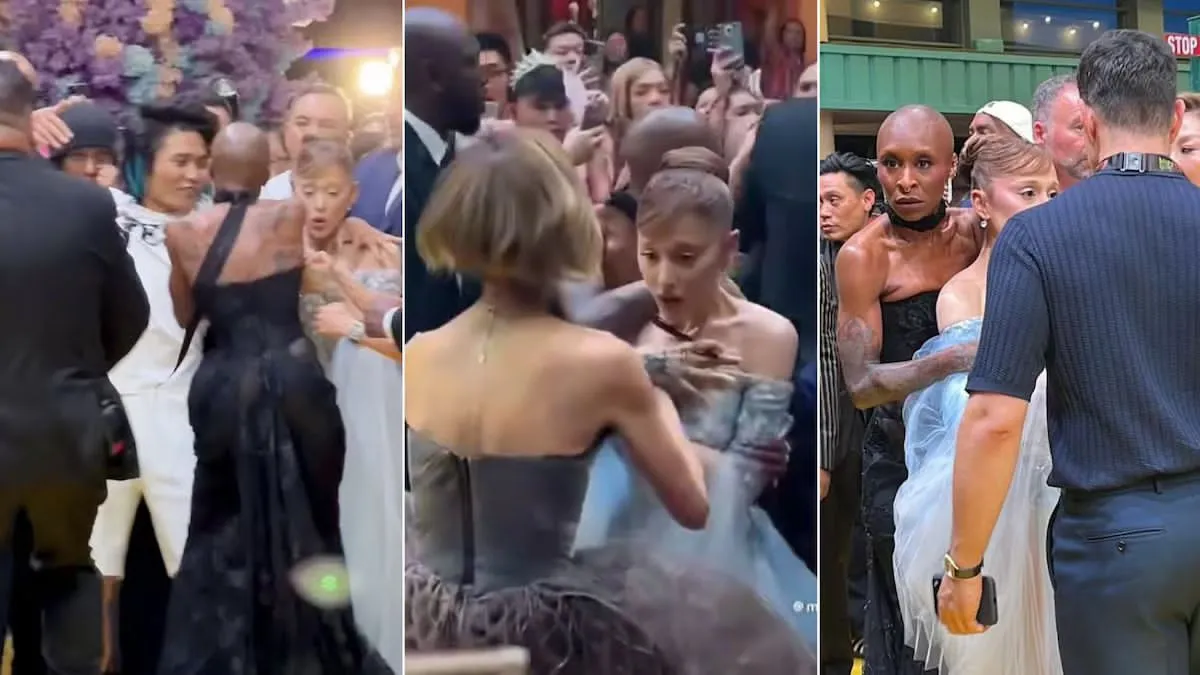 Fan que acosó a Ariana Grande en premier de Wicked enfrenta cargos en Singapur