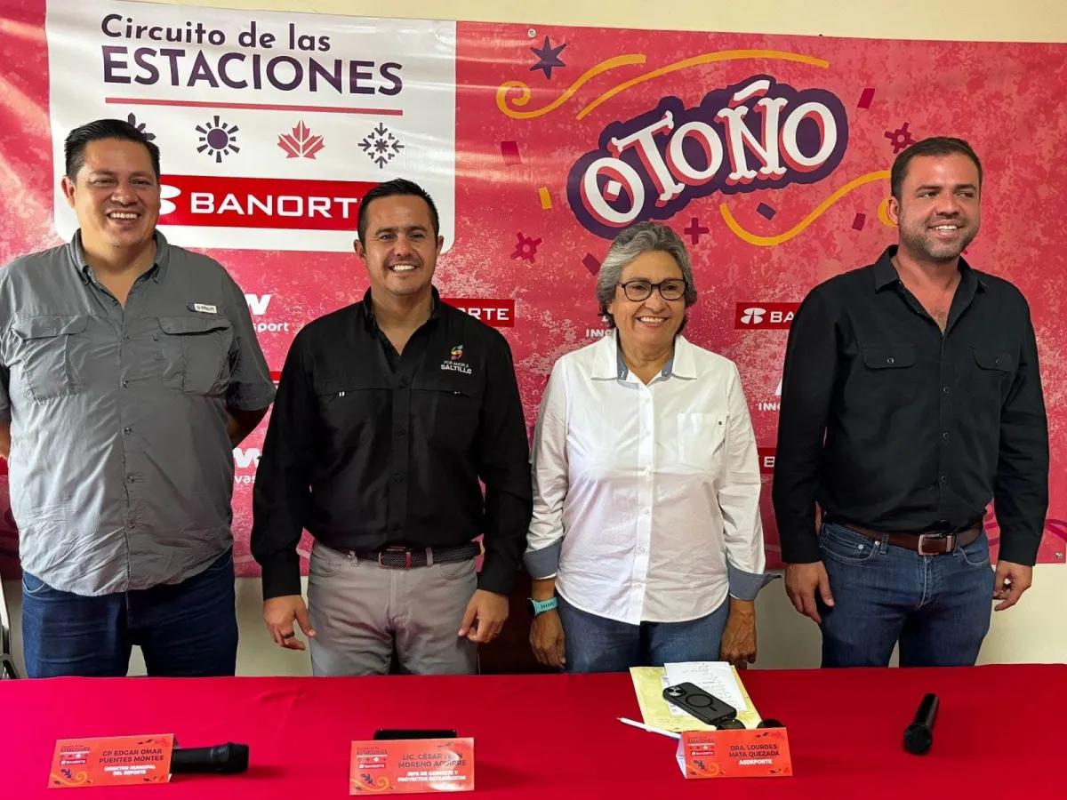 Saltillo será sede de la Carrera 5, 10 y 15K “Circuito de las Estaciones. Otoño”