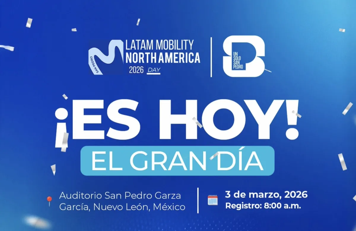 San Pedro será sede de Latam Mobility 2026 en el Auditorio Municipal