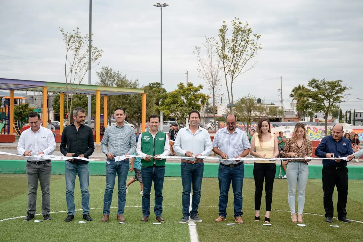 Inaugura Javier Díaz la nueva plaza Skate Park Saltillo 2000 con apoyo de comunidad y empresas