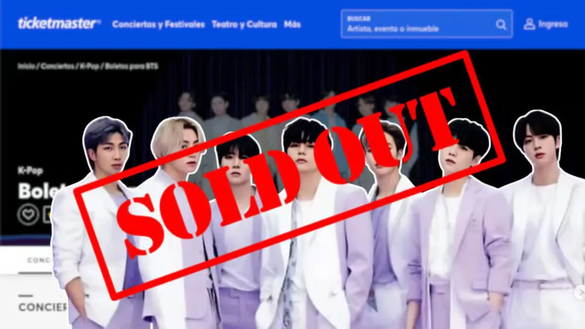 Solo 6% consiguió entrada: la demanda por BTS desborda la venta de boletos en México