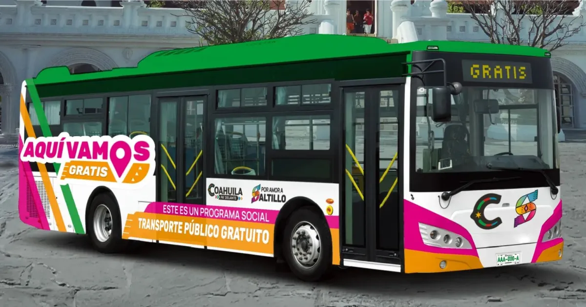 Alistan credencialización para nuevo sistema de transporte público en Saltillo
