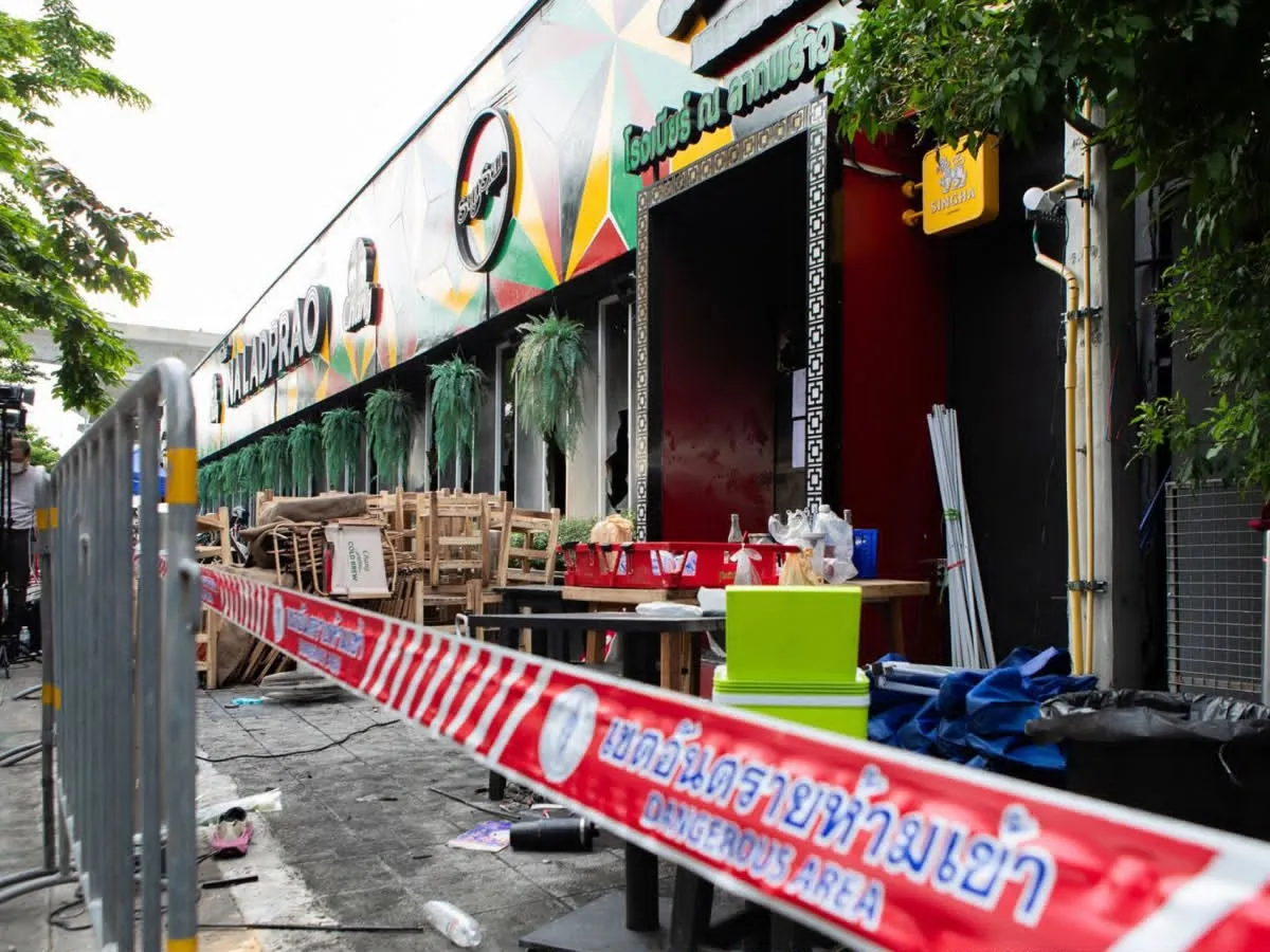 Incendio en bar de Bangkok deja 30 muertos y 70 heridos; ordenan revisar centros nocturnos