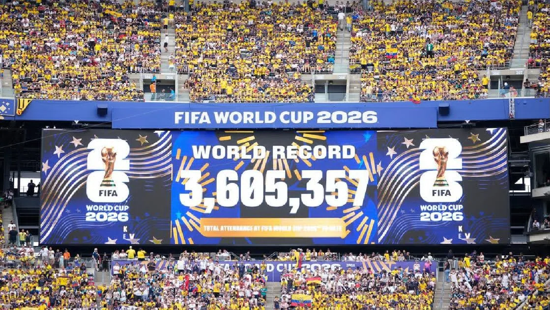 Copa del mundo 2026 rompe récord con 6.5 millones de aficionados y supera la asistencia conjunta de Rusia 2018 y Qatar 2022