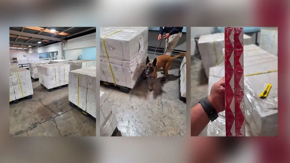 Incautan casi 3 millones de cigarros ilegales en el AICM