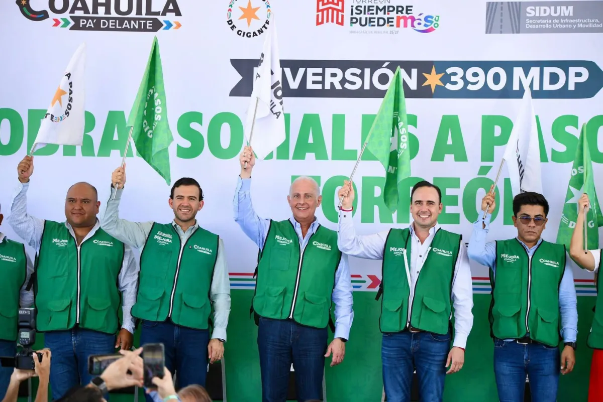 Inician obras de pavimentación en La Joya y Joyas de Torreón con inversión de 30 mdp