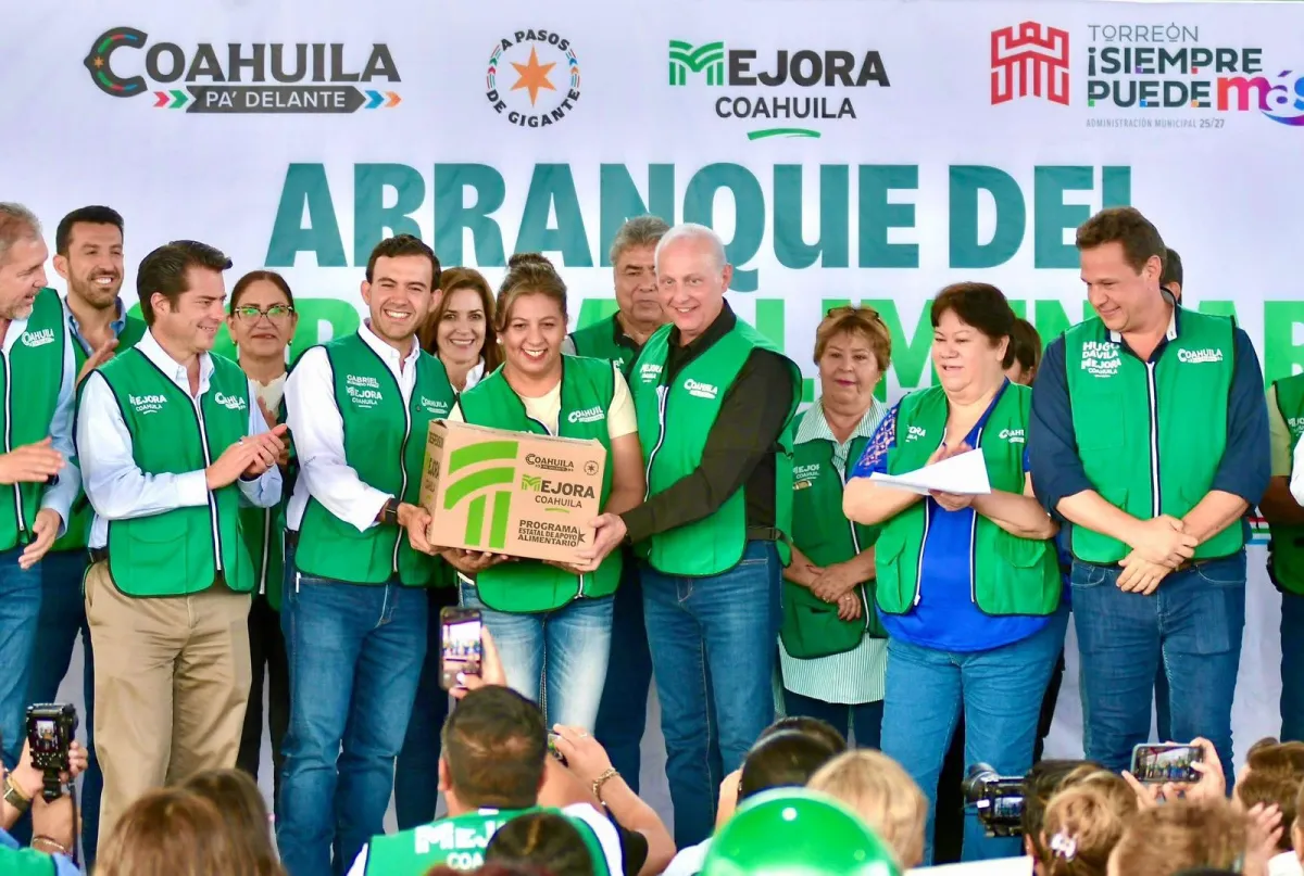 Inicia en Torreón el programa alimentario “Despensón” para más de 110 mil familias