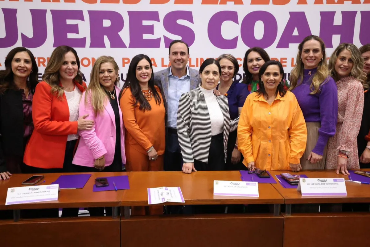 Coahuila refuerza acciones para garantizar mujeres empoderadas, seguras y libres de violencia: Manolo Jiménez