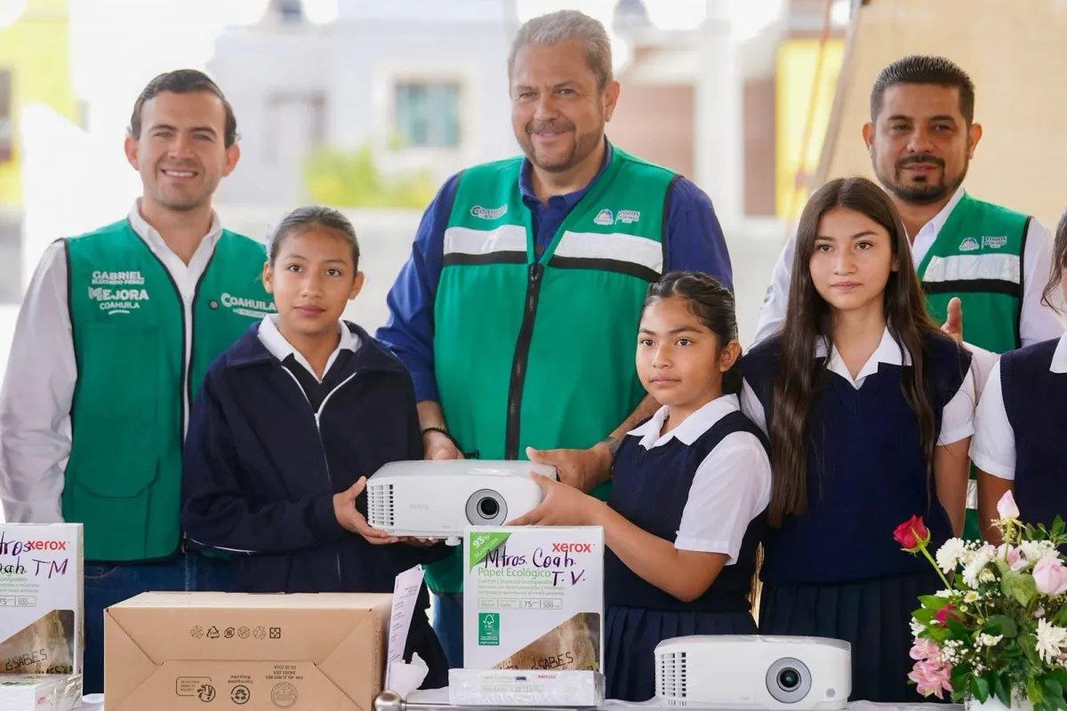 Programa “En Tu Escuela Tú Eliges” impulsa mejoras reales en planteles de Ramos Arizpe