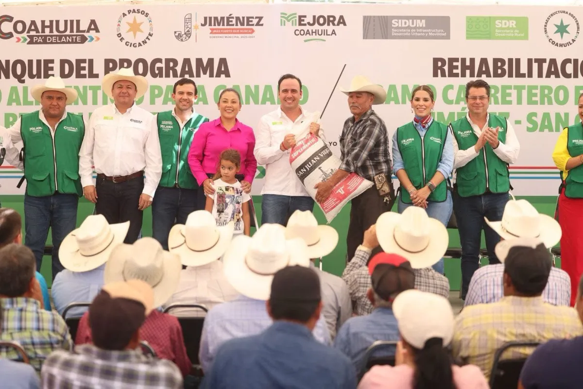 ARRANCA PROGRAMA DE SUPLEMENTO ALIMENTARIO PARA PRODUCTORES DE COAHUILA