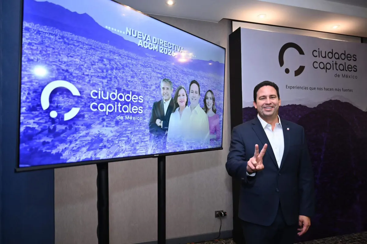 Javier Díaz presidirá la Asociación de Ciudades Capitales de México a partir de 2026