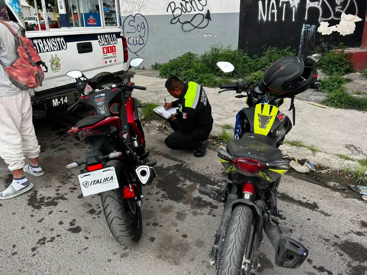 Saltillo suma 883 motocicletas aseguradas por incumplir normas de tránsito