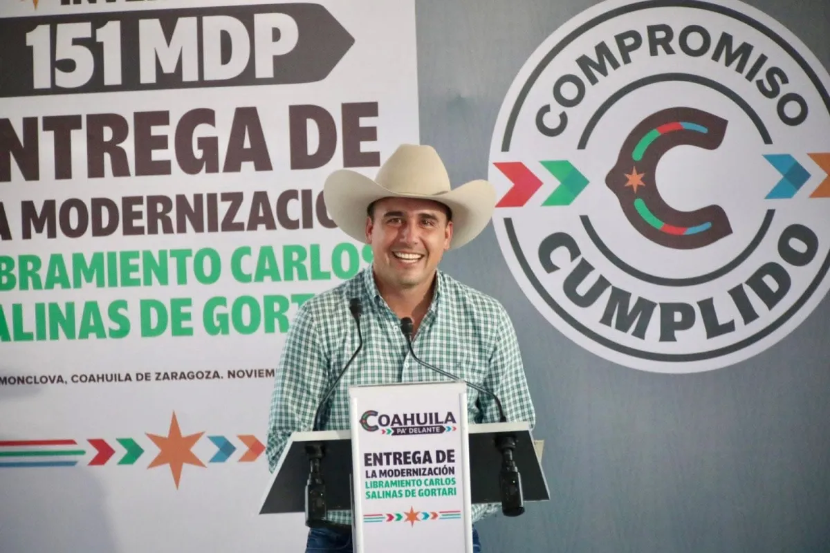 Manolo Jiménez pone en marcha obras históricas en Acuña y Monclova para impulsar la conectividad regional