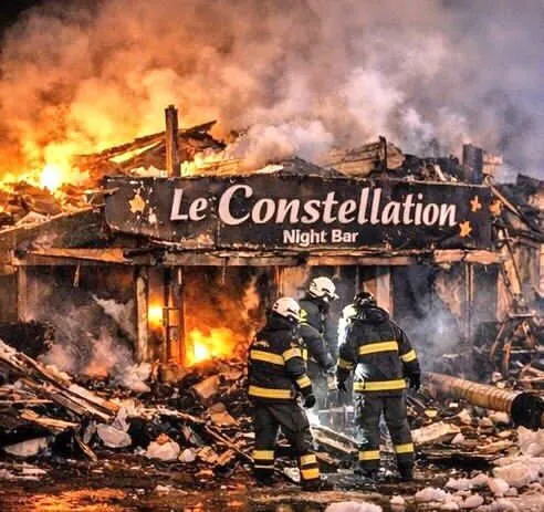 Incendio en bar de Suiza deja nueve franceses heridos y ocho desaparecidos