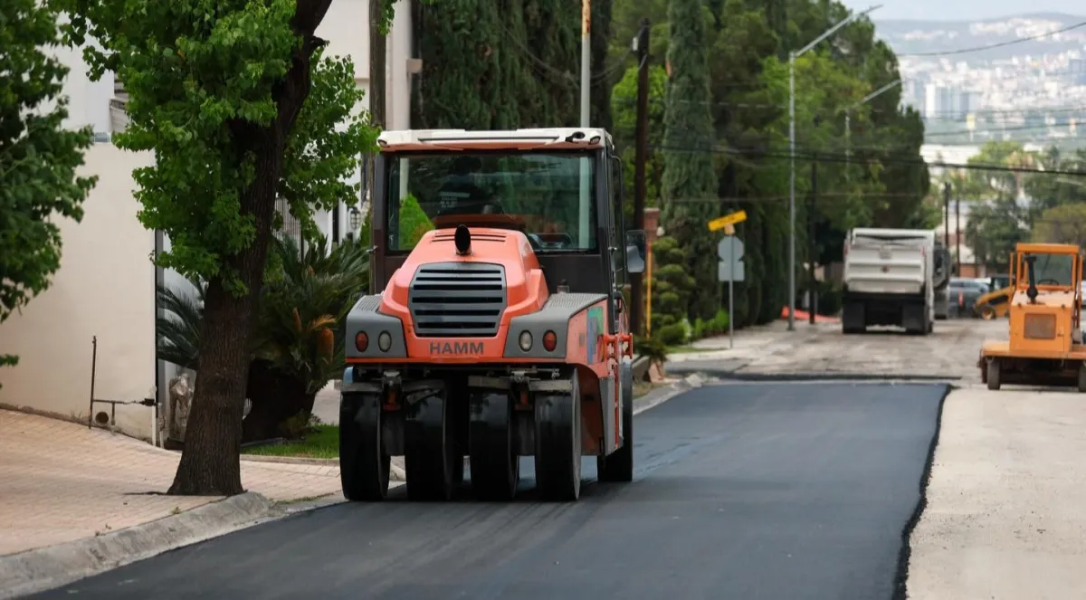 Avanza programa ¡Calles de Primera! con amplia rehabilitación vial en San Pedro