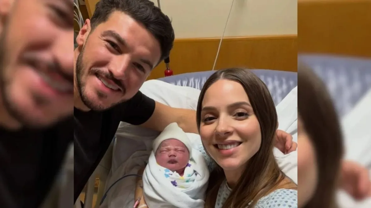 Samuel García y Mariana Rodríguez anuncian el nacimiento de su tercera hija, Raquel