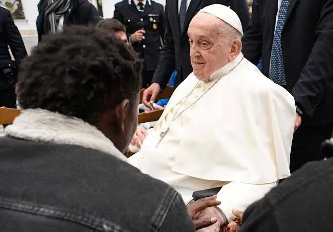 Papa Francisco visita Cárcel de Roma en Jueves Santo