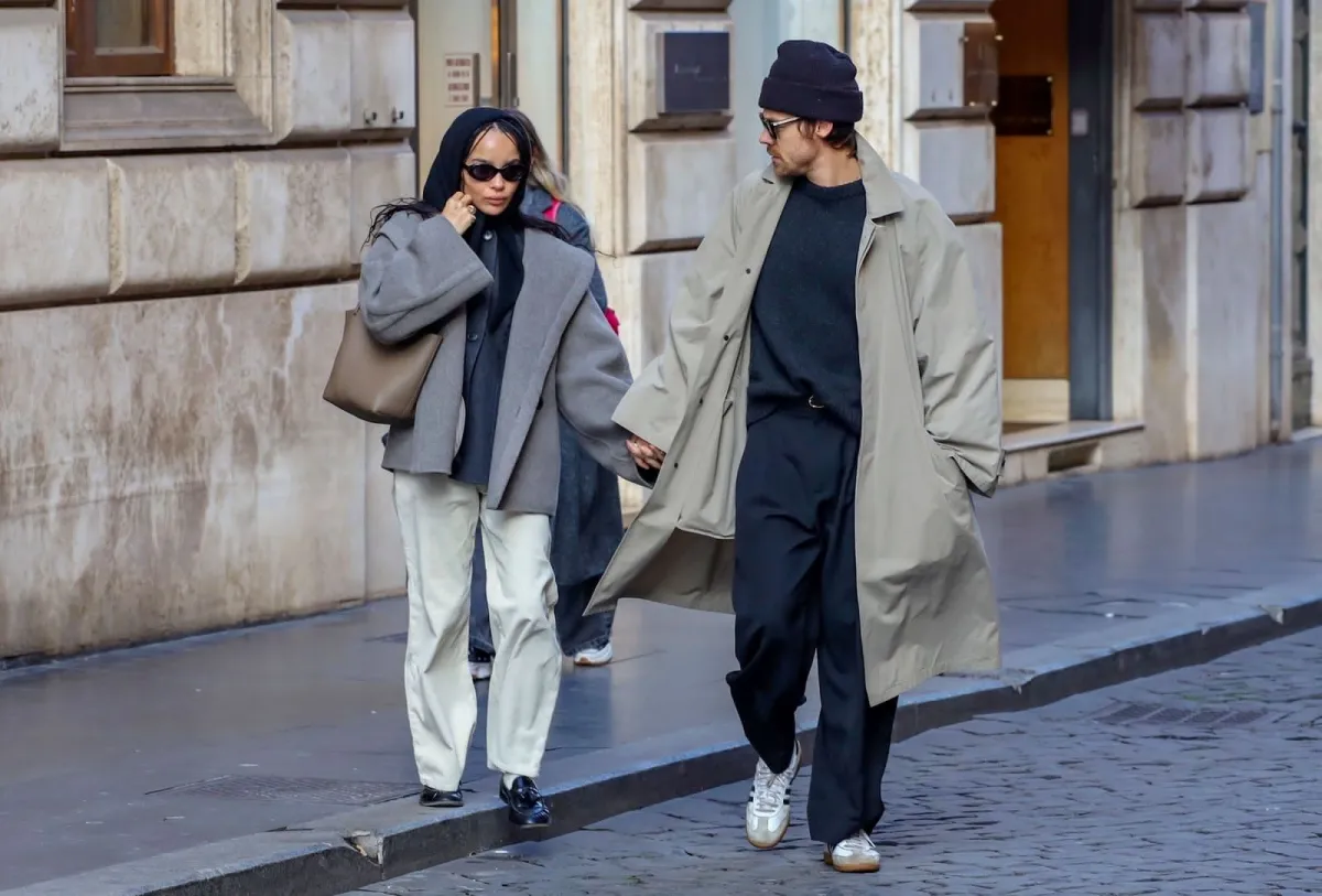 Harry Styles y Zoë Kravitz alistan boda íntima para invierno tras rumores de compromiso en Londres