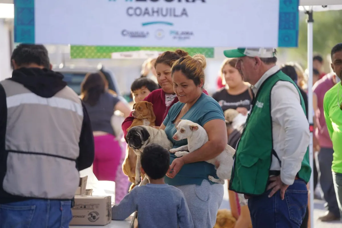 Lleva “Mejora Coahuila” atención gratuita a las mascotas de las familias coahuilenses